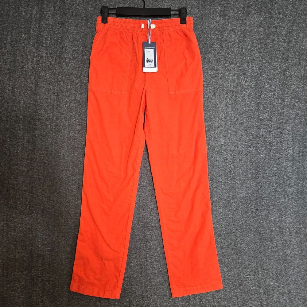 Vineyard Vines Boys Corduroy Jetty Pants Sz L (16) Cocktail Sauce Orange NWT